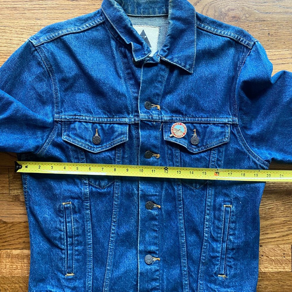 Vintage Jean Patchwork Jacket - image 4